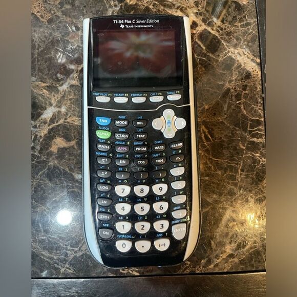 โ๐ Rare Find! TI-84 Plus C Silver EditionโGraphing Calculator ๐๐ก vibrant - Picture 1 of 2